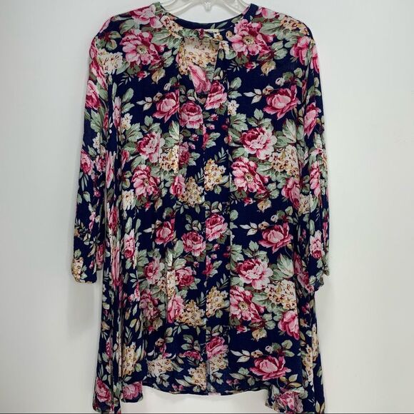 UMGEE floral tunic or mini dress oversized - Picture 2 of 8